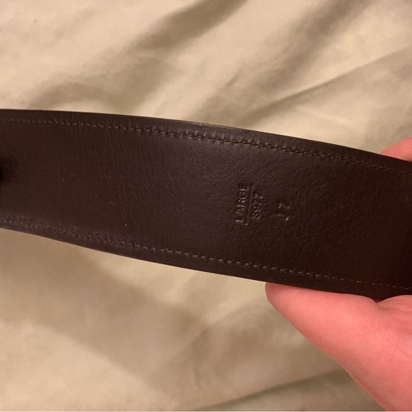 Gorgeous authentic brand new Coach size M belt with logo, size L must have - Picture 4 of 6